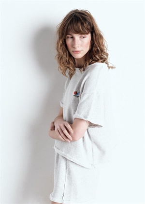 Atubay sweat tee Arctic Melange American Vintage 
